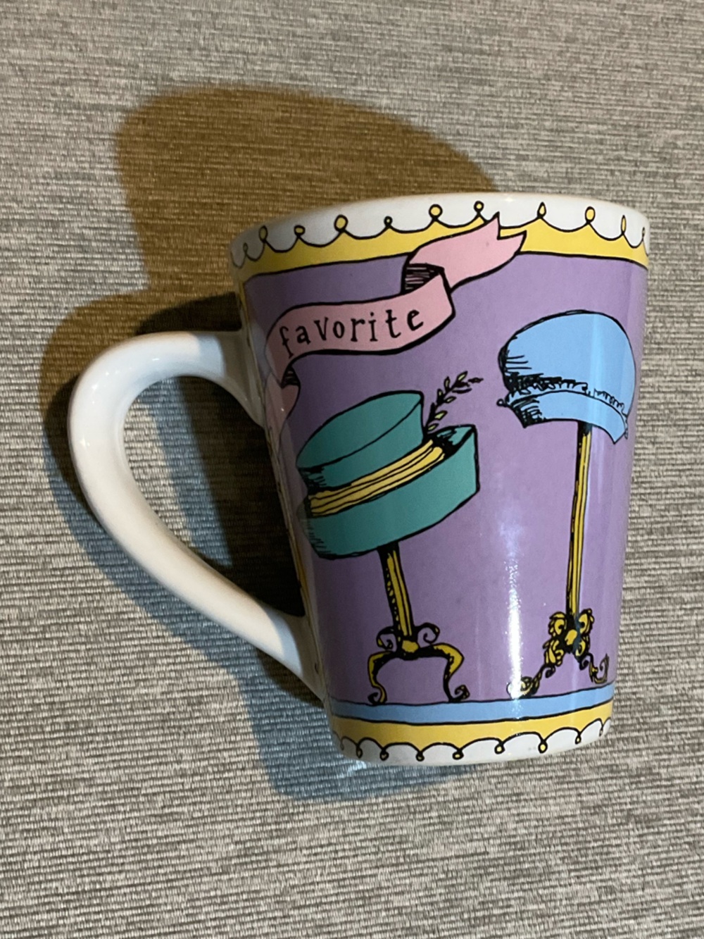 Signature 'Favorites' Ceramic Mug by Ursula Dodge
